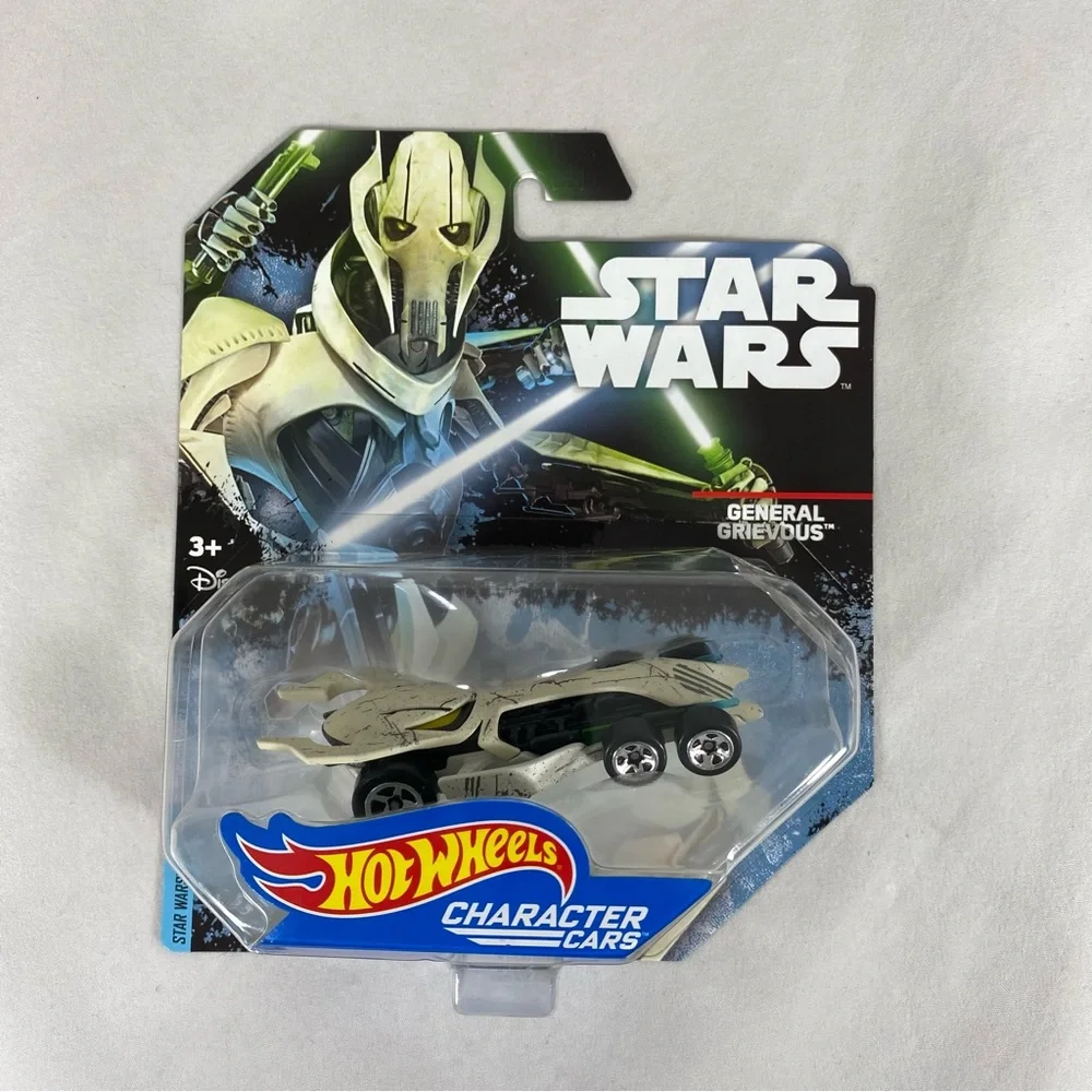 2014 Star Wars Hot Wheels Die Cast - Stormtrooper and General Grievous